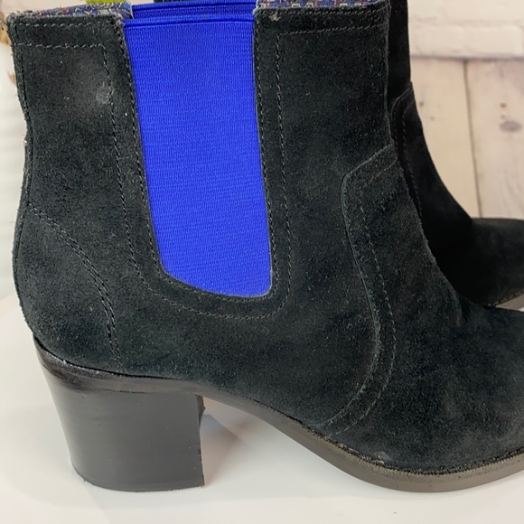 SPERRY TOP-SIDER BLACK/Blue Ankle Boots - Picture 8 of 17